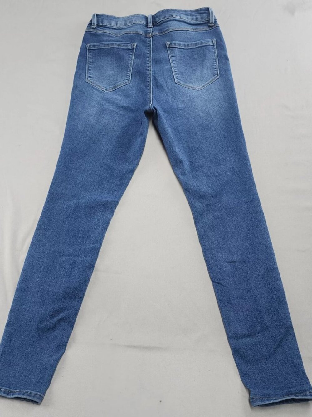 d.jeans Women's Size 10 Skinny Jeans Medium Blue Mid Rise Stretch Denim 27x27 - Picture 2 of 9